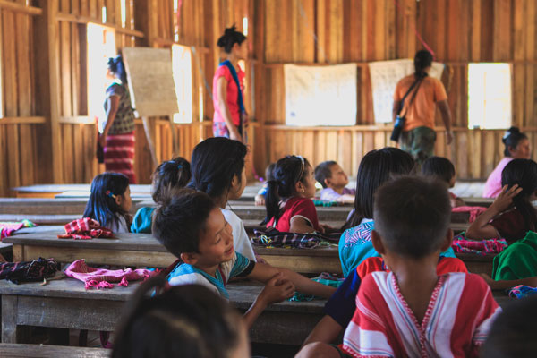 Building clean-water system for rural poor.